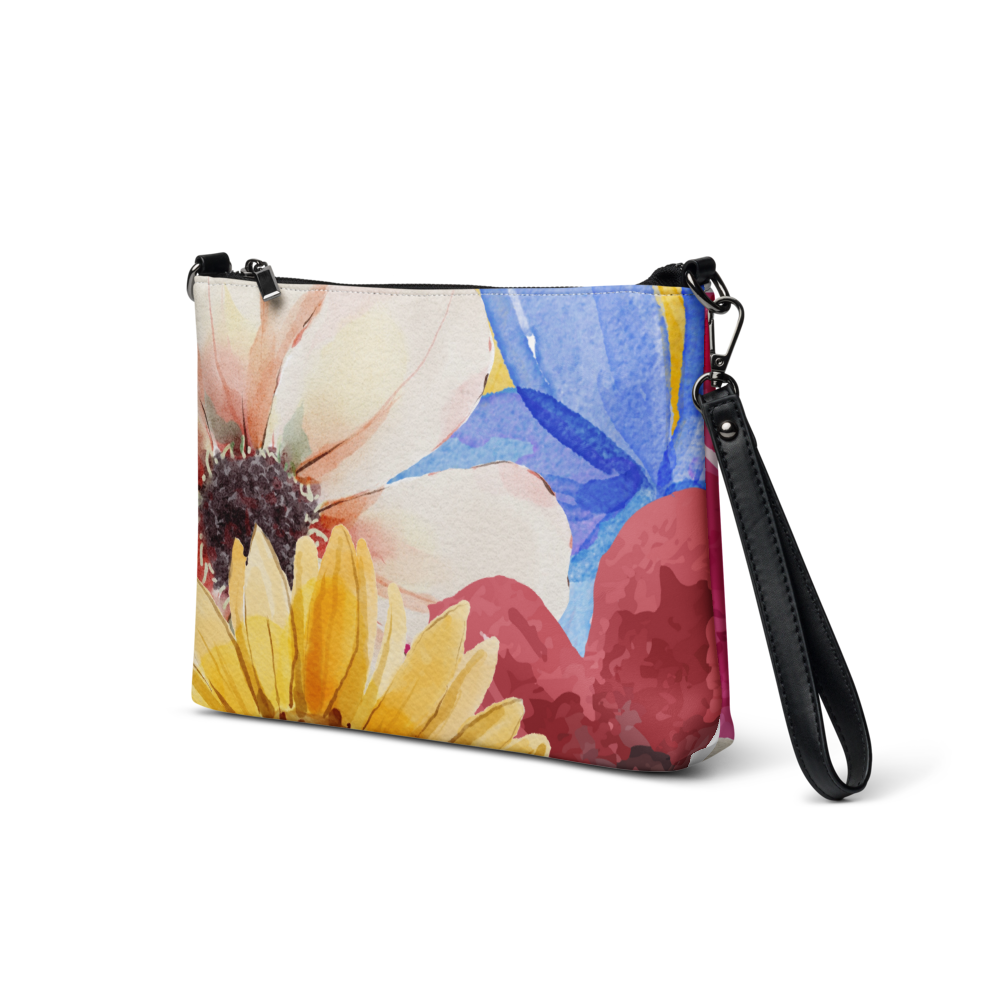 Vibrant Garden Crossbody Bag